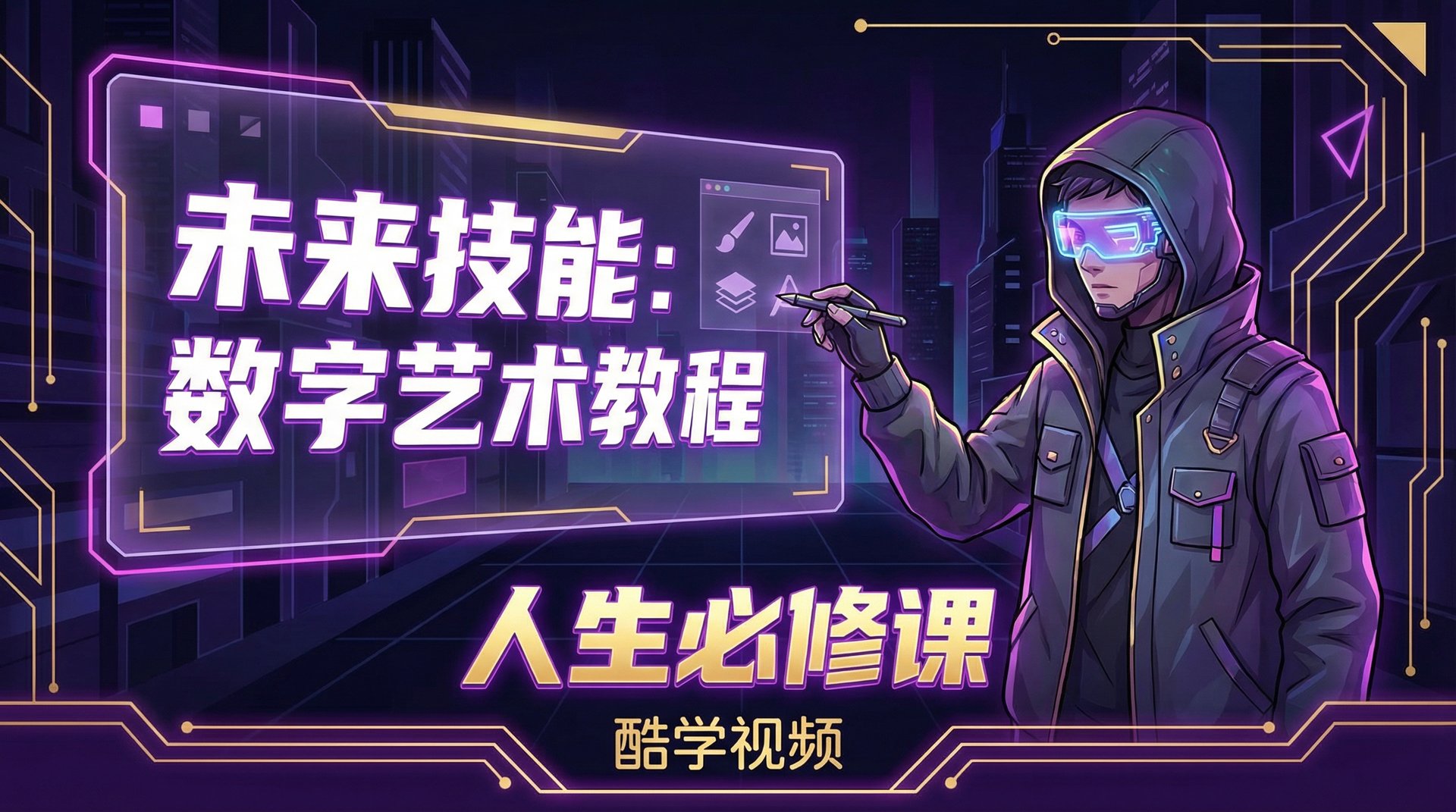 糖心Vlog数字艺术视频教程 - 未来技能系列